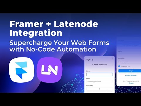 Automate Form Data Entry from Framer to Google Sheets using Latenode