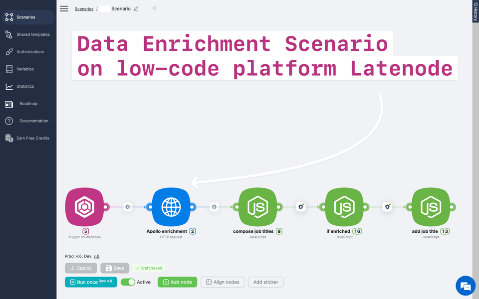 low-code automation for data enrichment for hubspot crm